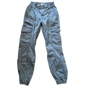 Garage Stylish Blue/Grey Cargo Pants